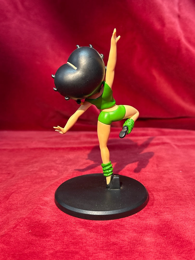 Figurine Betty Boop danseuse verte Fleischer Studios