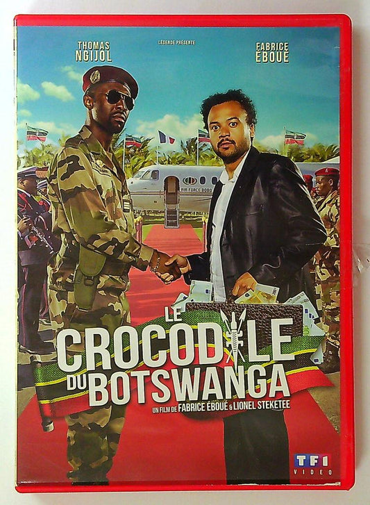 le Crocodile du Botswanga Dvd Tf1 Vidéo Boîtier Rouge