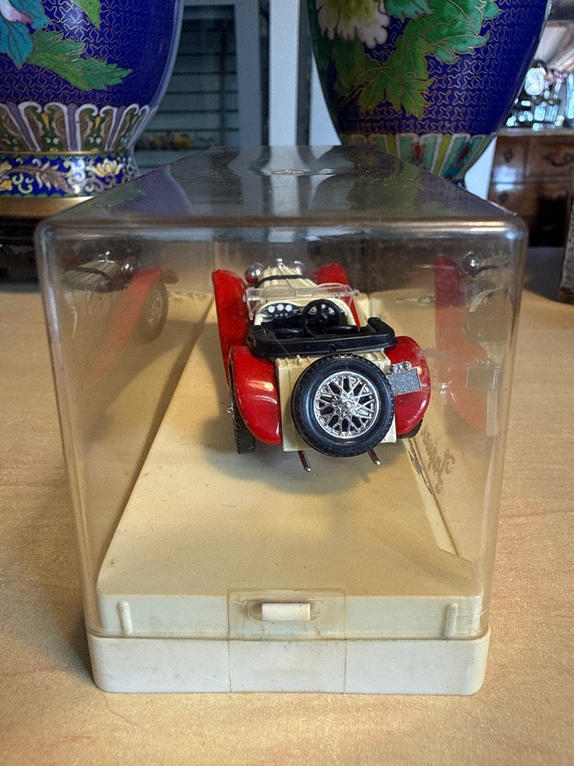 Voiture – Solido Jaguar Ss 100 – Jouets – Crème rouge