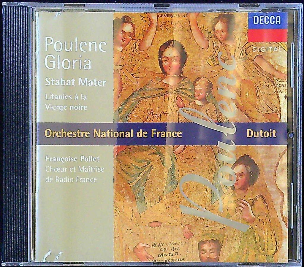 Cd – Francis Poulenc – Musique – Gloria