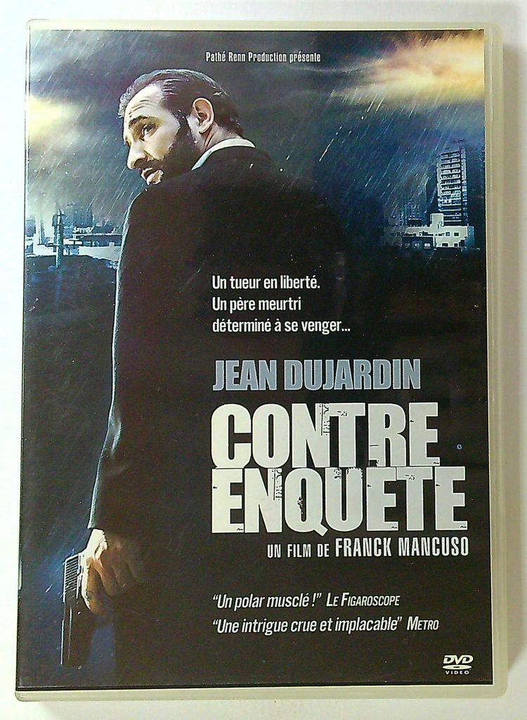 Dvd Contre-enquête Jean Dujardin