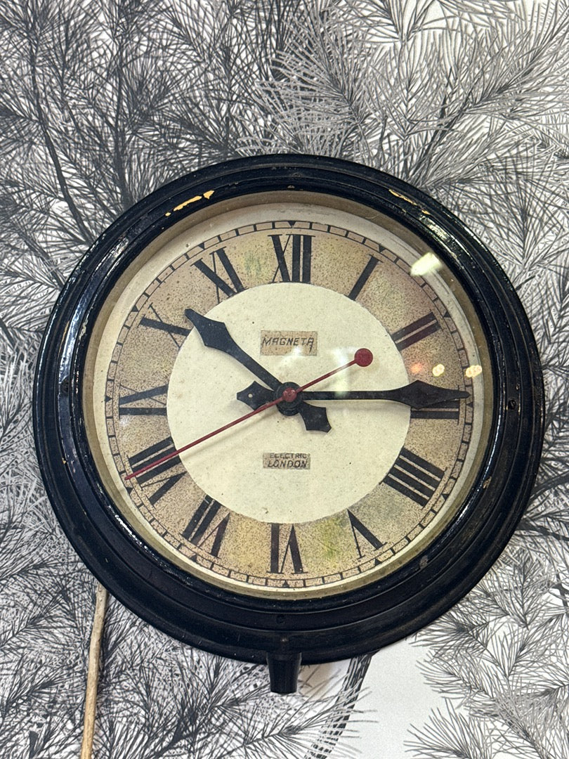 Horloge murale – Magneta London – Maison – Noir style industriel