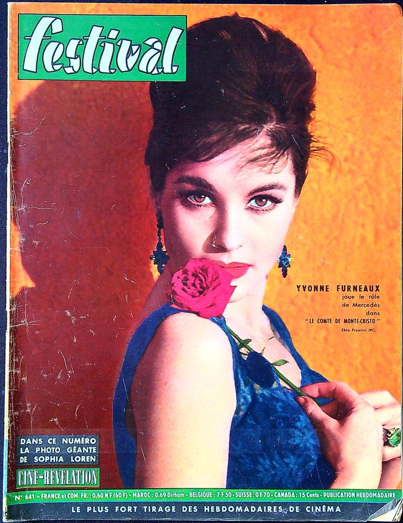 Magazine Festival N° 641 – Cinéma – Yvonne Furneaux Vintage