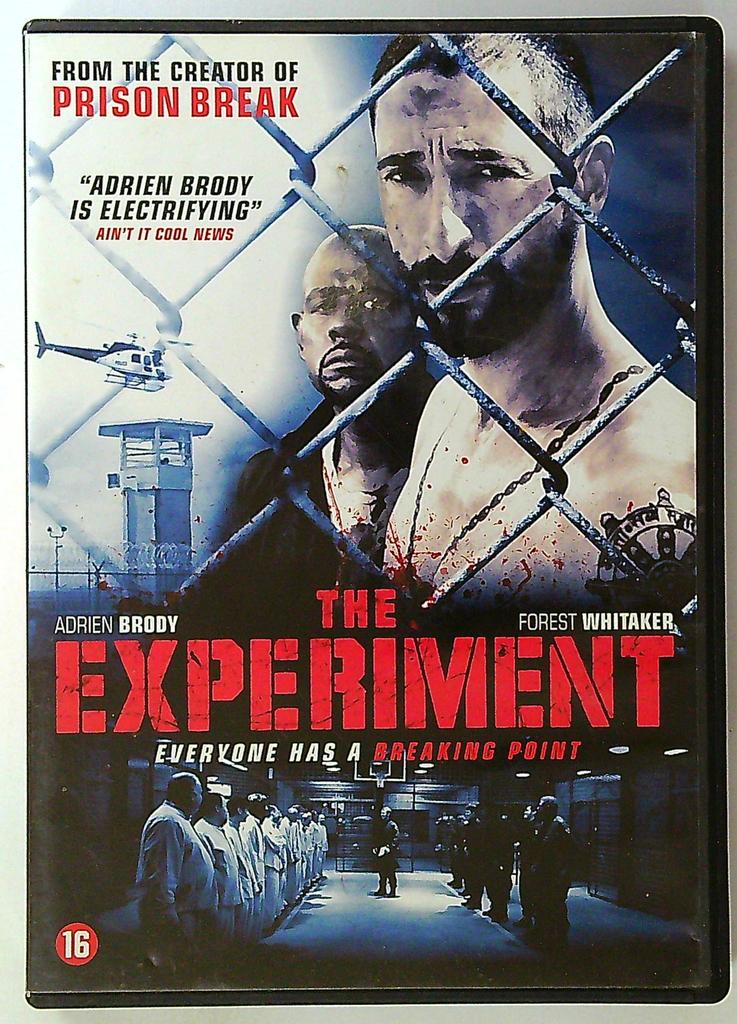 Dvd Thriller The Experiment avec Adrien Brody