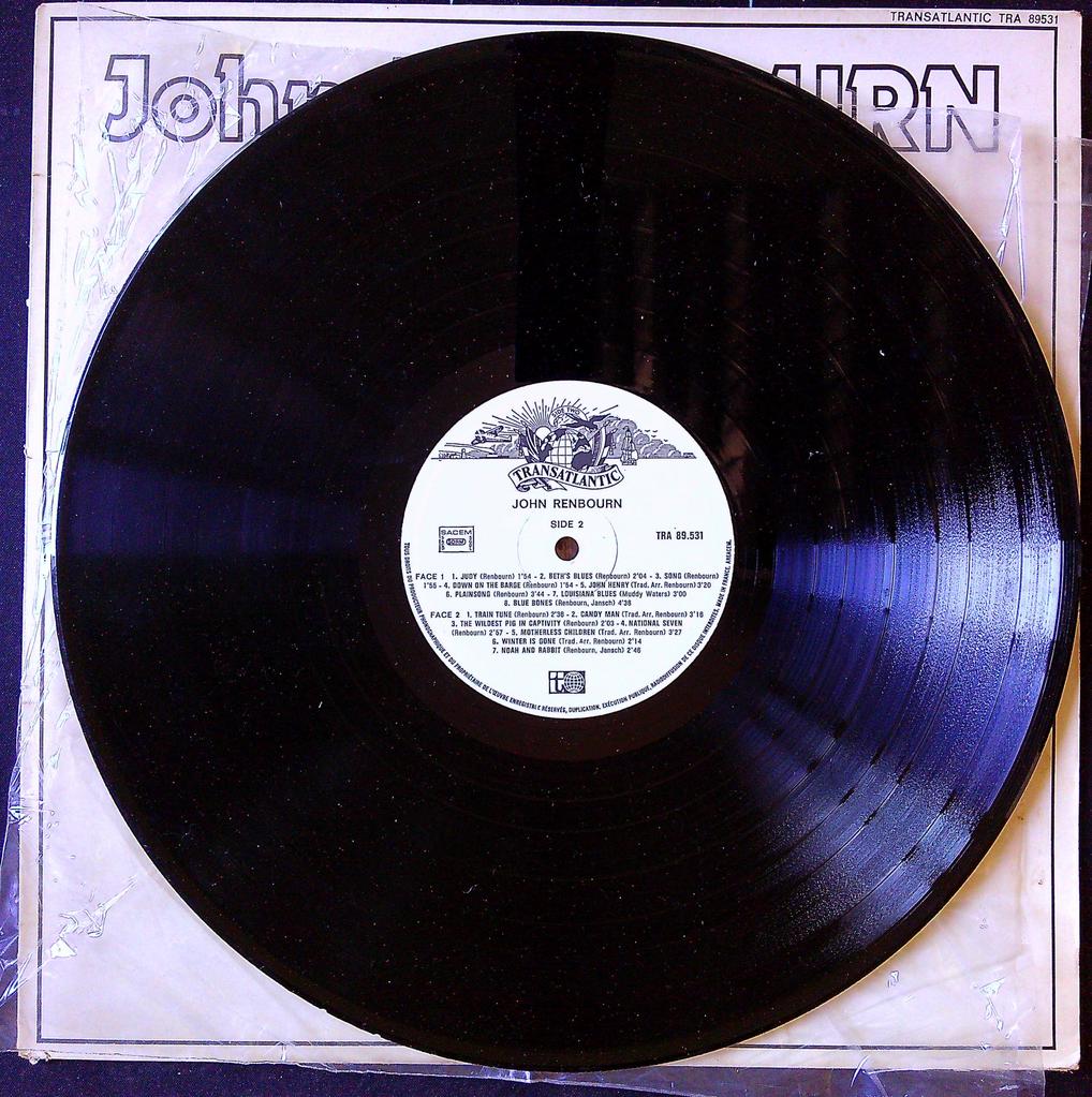 Disque vinyle Lp John Renbourn The Transatlantic Legend vol 2