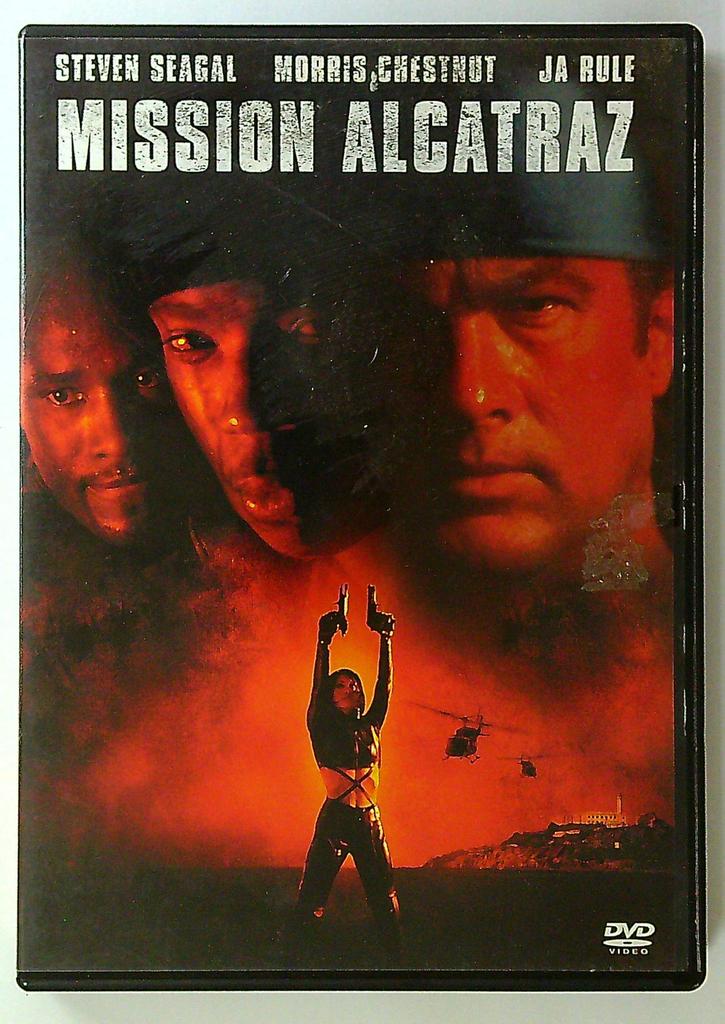 Dvd Mission Alcatraz Steven Seagal film action