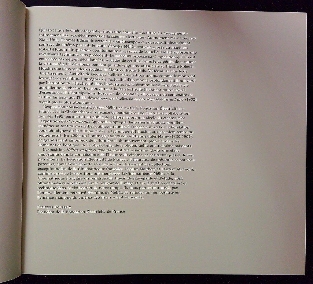 Livre – Méliès magie et cinéma – Non-fiction – Beau livre