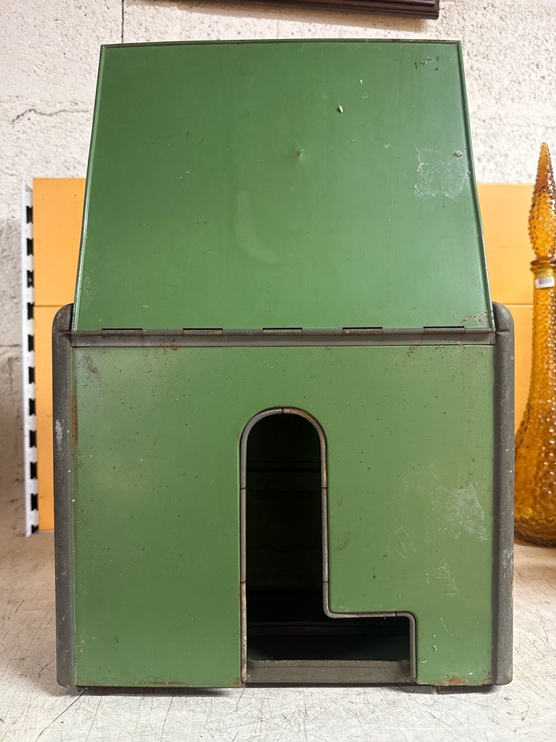 Machine à coudre – Elna Grasshopper – Loisirs créatifs – Verte vintage avec accessoires