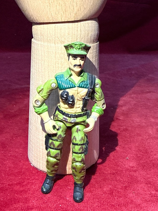 Figurine G.I. Joe Leatherneck Hasbro articulée, 10 cm, bassin endommagé