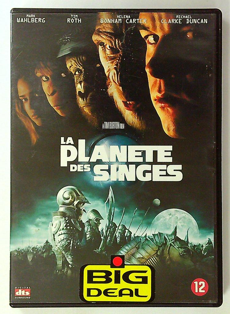 Dvd La Planète des Singes - Tim Burton