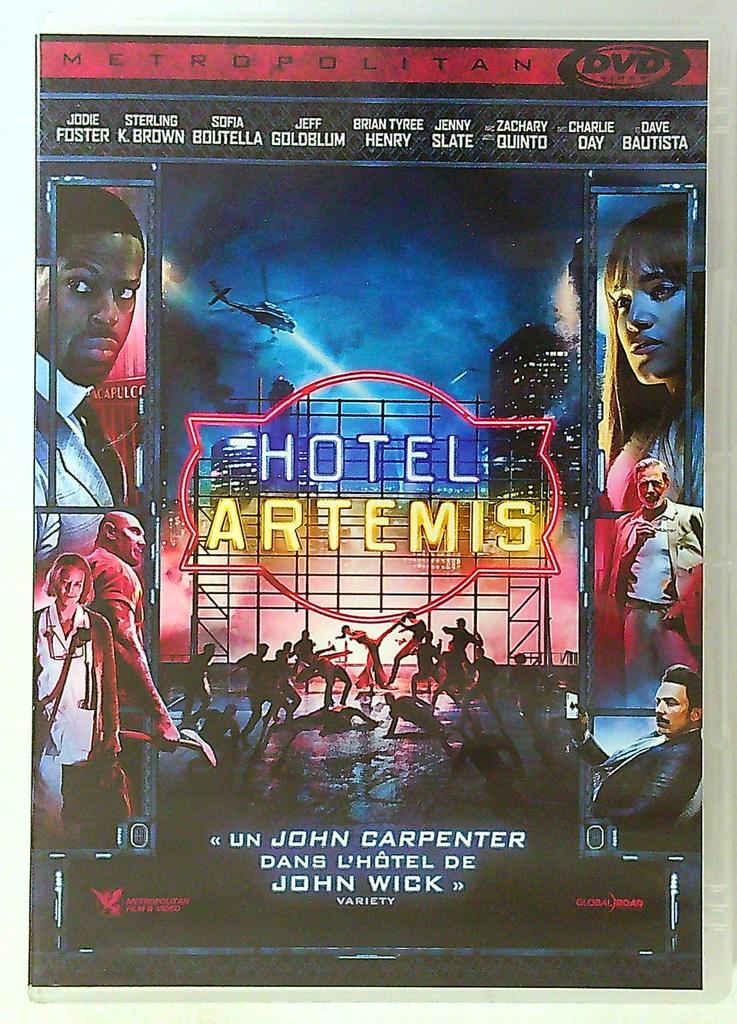 Dvd Hôtel Artemis avec Jodie Foster Metropolitan