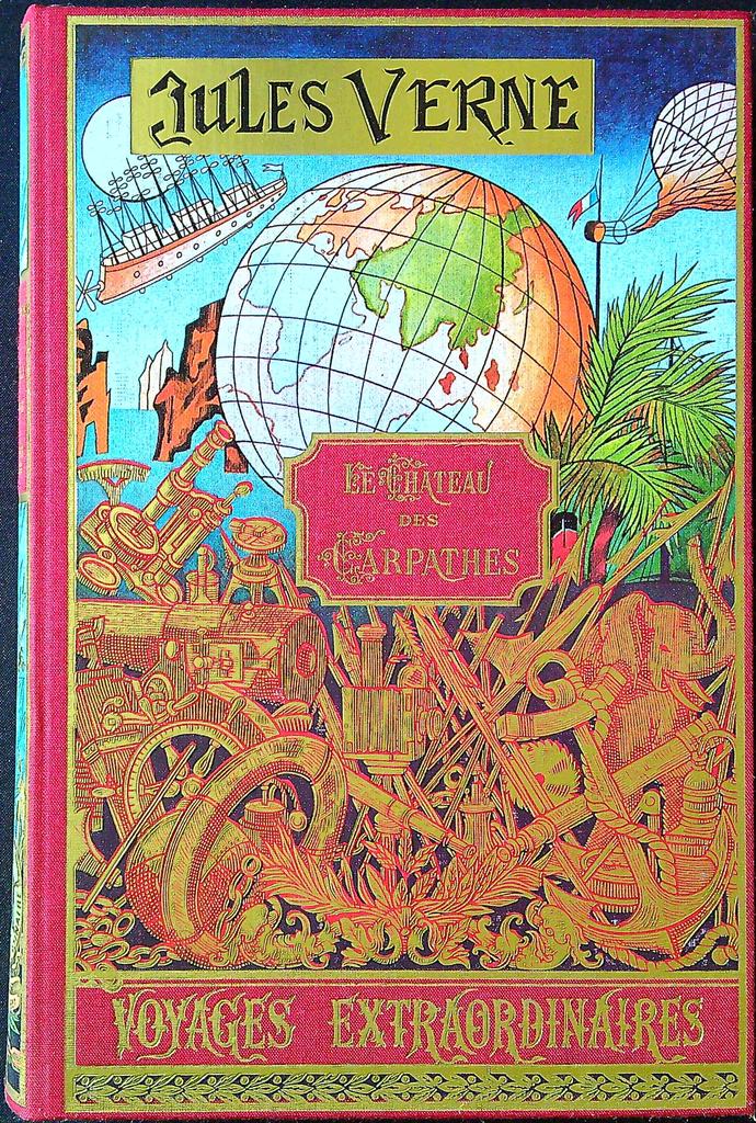 Livre Jules Verne – Carpathes – Littérature – Illustré
