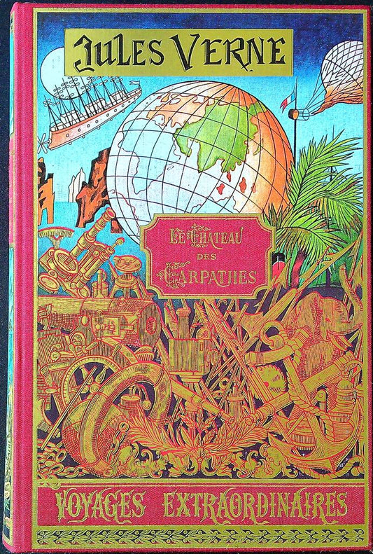 Livre Jules Verne – Carpathes – Littérature – Illustré