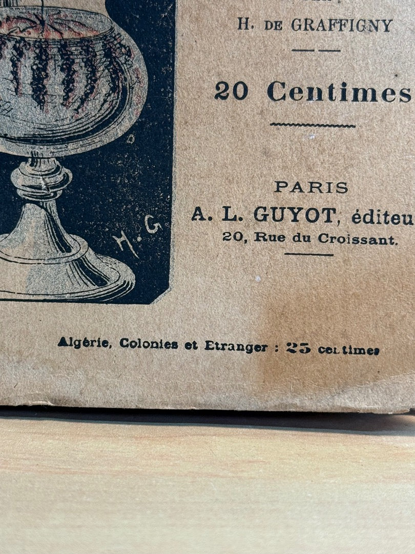 Rare livre ancien 100 Expériences Chimiques H. de Graffigny 2eme édition