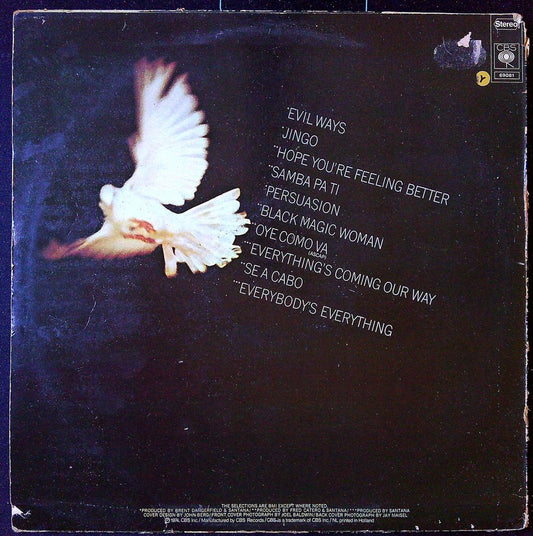 Vinyle Santana Greatest Hits Cbs