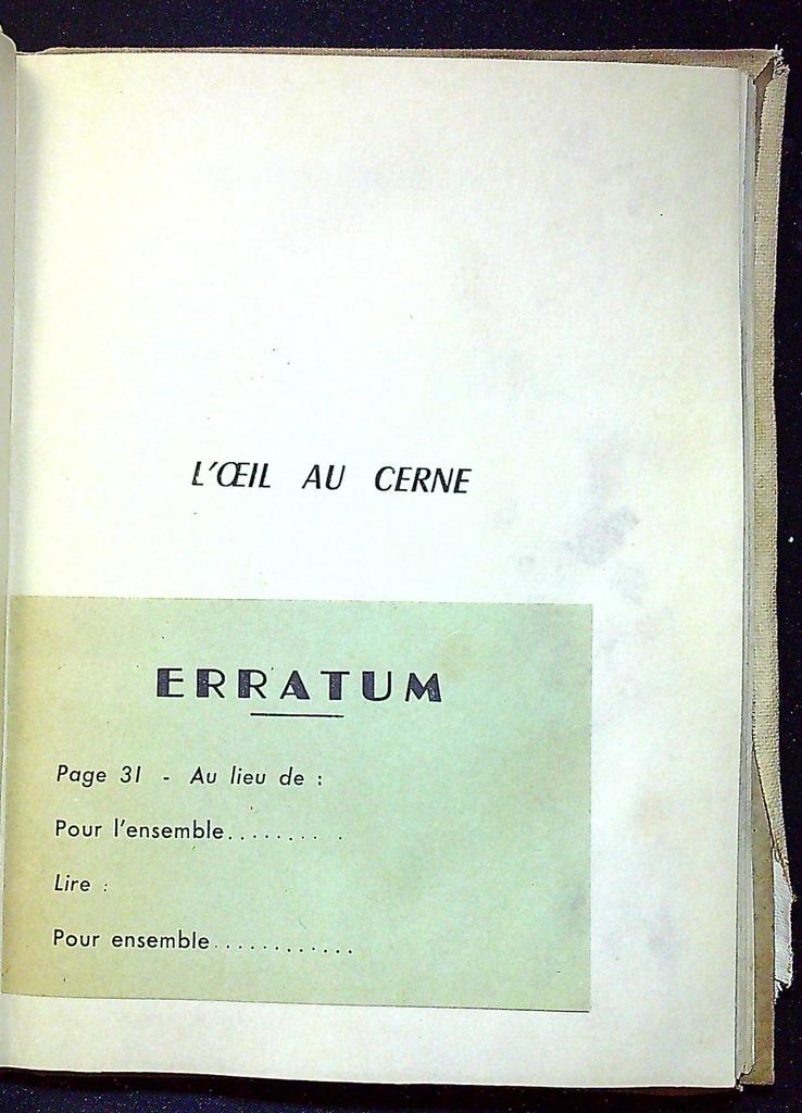 Livre – Christian Jauréguy – Poésie – L'oeil au cerne