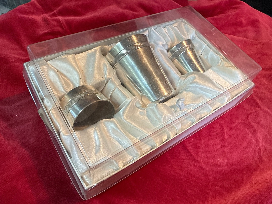 Coffret timbales – Orfèvrerie – Arts de la table – Métal argenté