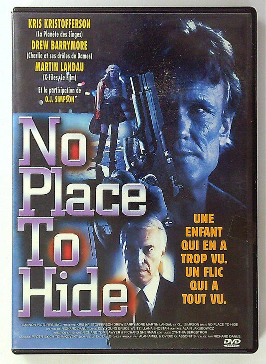Dvd No Place To Hide Kristofferson Barrymore 1992
