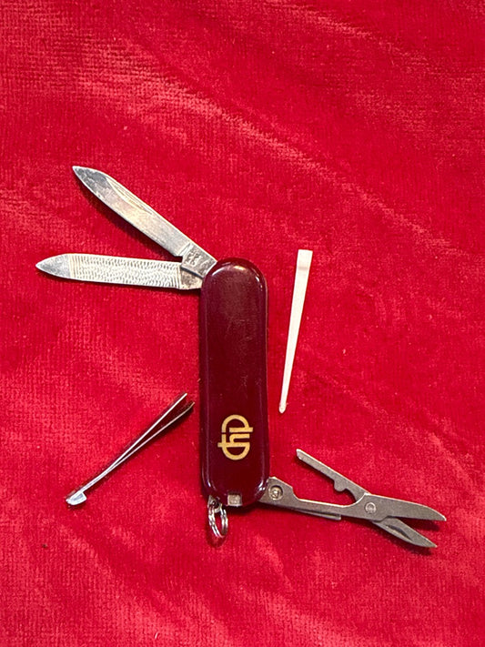Couteau suisse – Victorinox Classic Hp – Outil – Rouge bordeaux