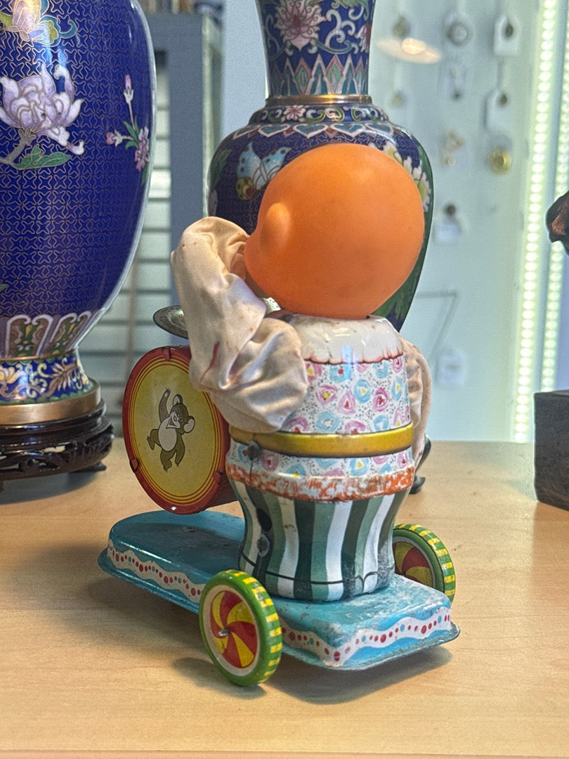Jouet mécanique – Vintage – Jouet – Batteur en tôle