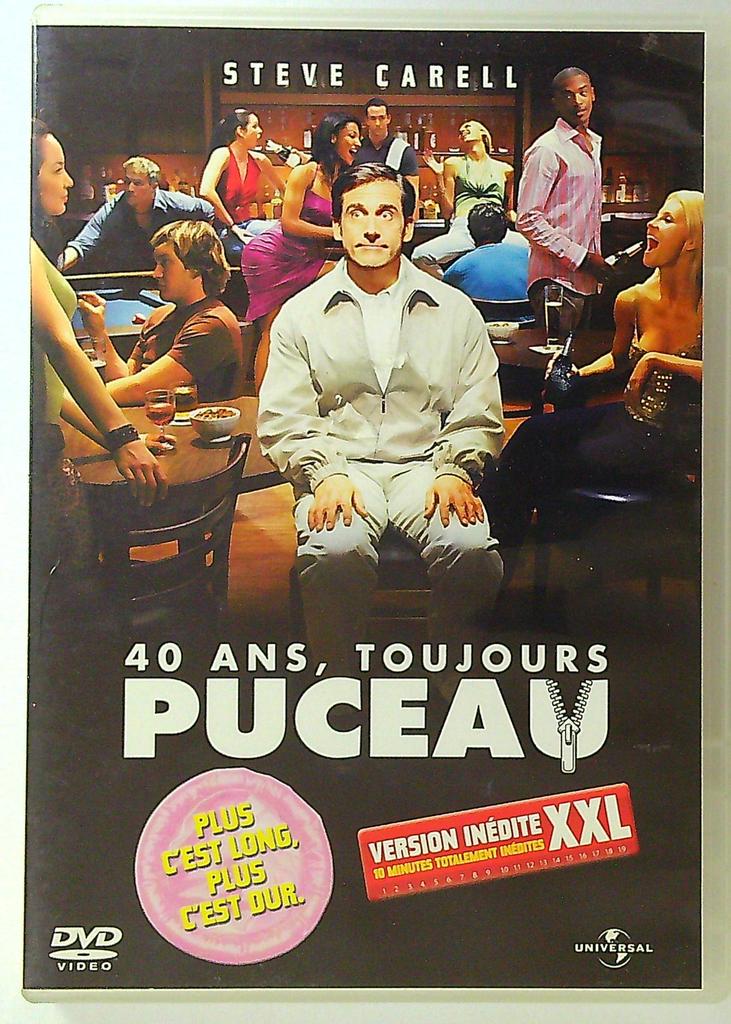 Dvd 40 ans toujours puceau Steve Carell Version Xxl