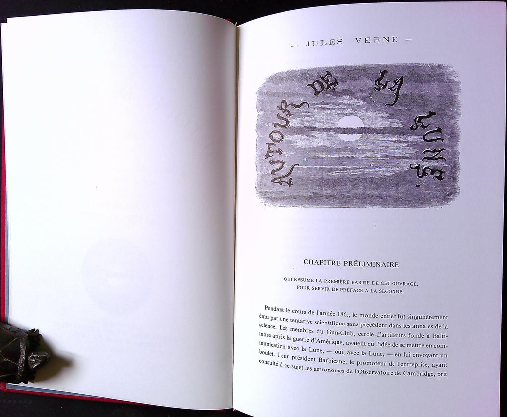Livre Jules Verne – Autour de la Lune – Michel de l'ormeraie