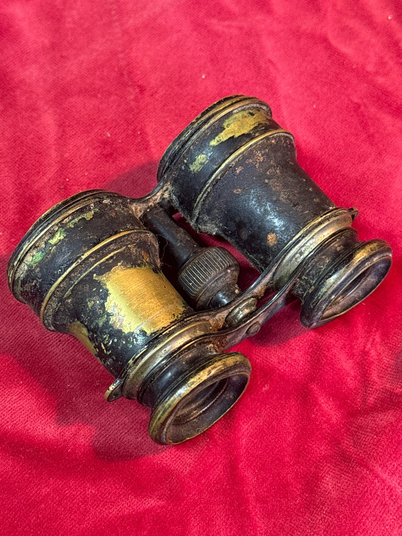Jumelles – Vintage – Collection – Boussole intégrée