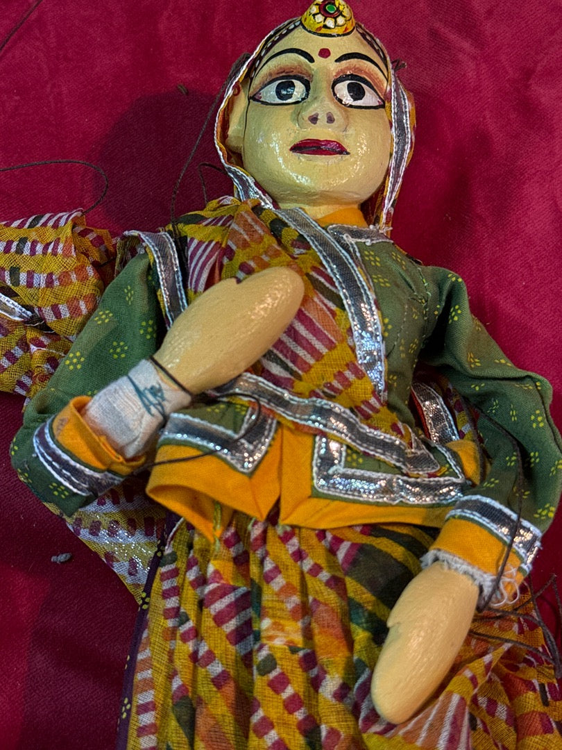 Marionnette Kathputli – Inde – Décoration – Artisanat