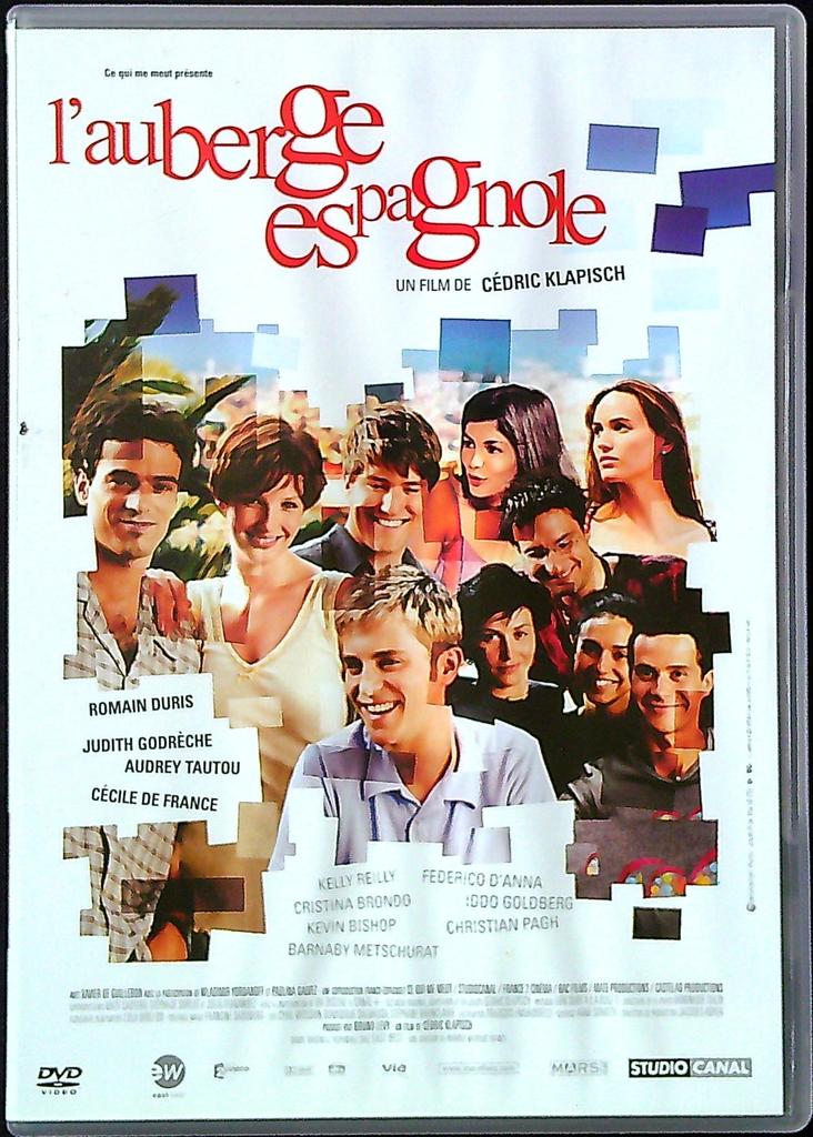Dvd L'auberge Espagnole – Studio Canal – Cinéma – Comédie culte