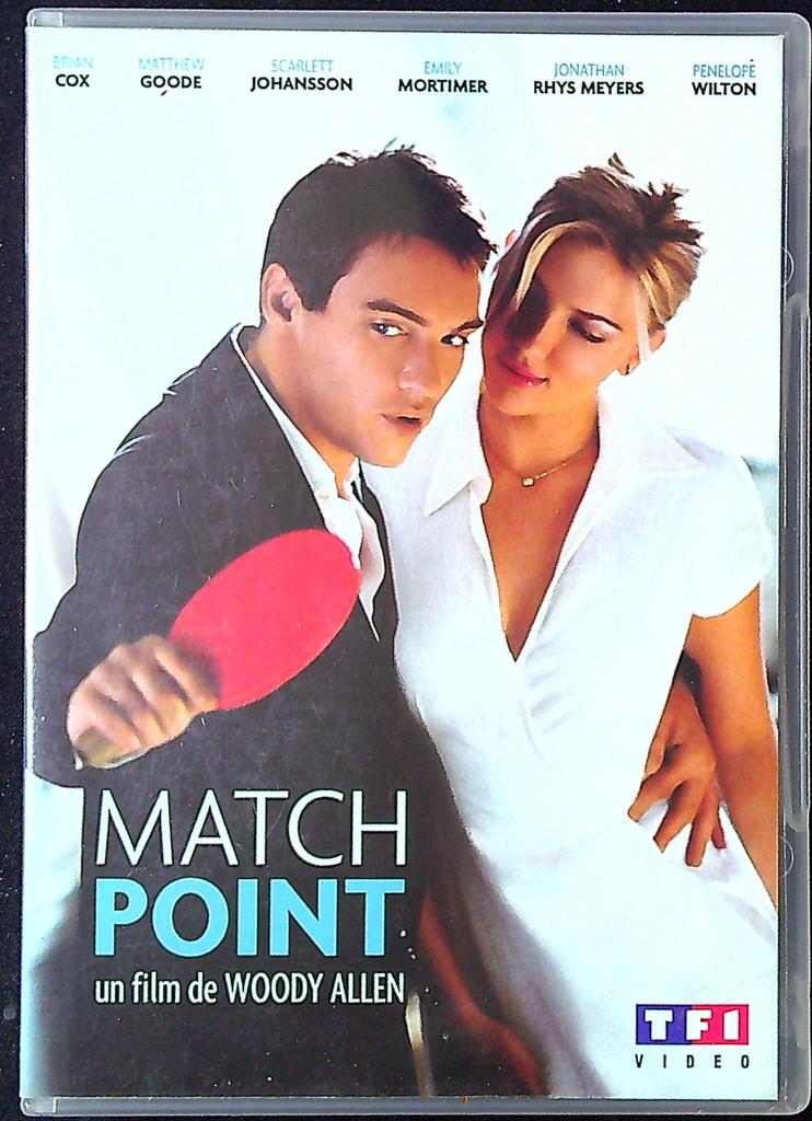 Dvd Match Point – Woody Allen – Vidéo – Thriller culte