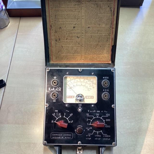 Cartex Multimètre Analogique Contrôleur Universel Modele 470b