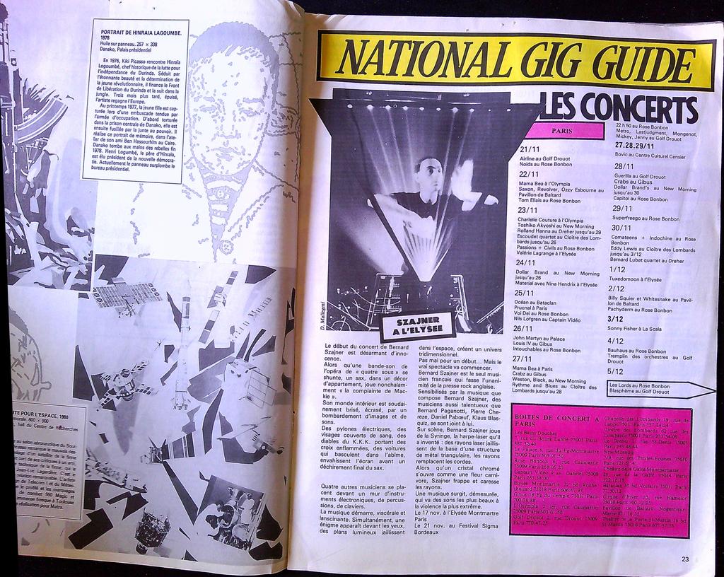 Magazine – Gig N°13 – Musique – Décembre 1981 Madness