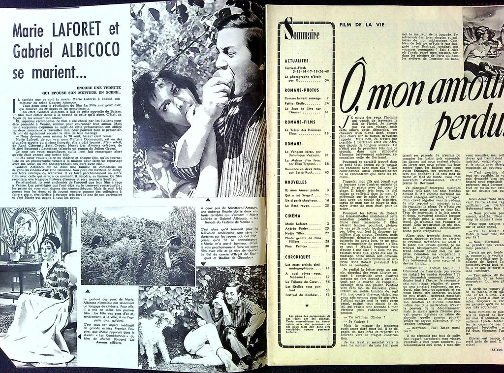 Magazine Festival N° 640 – Cinéma – Marie Laforêt