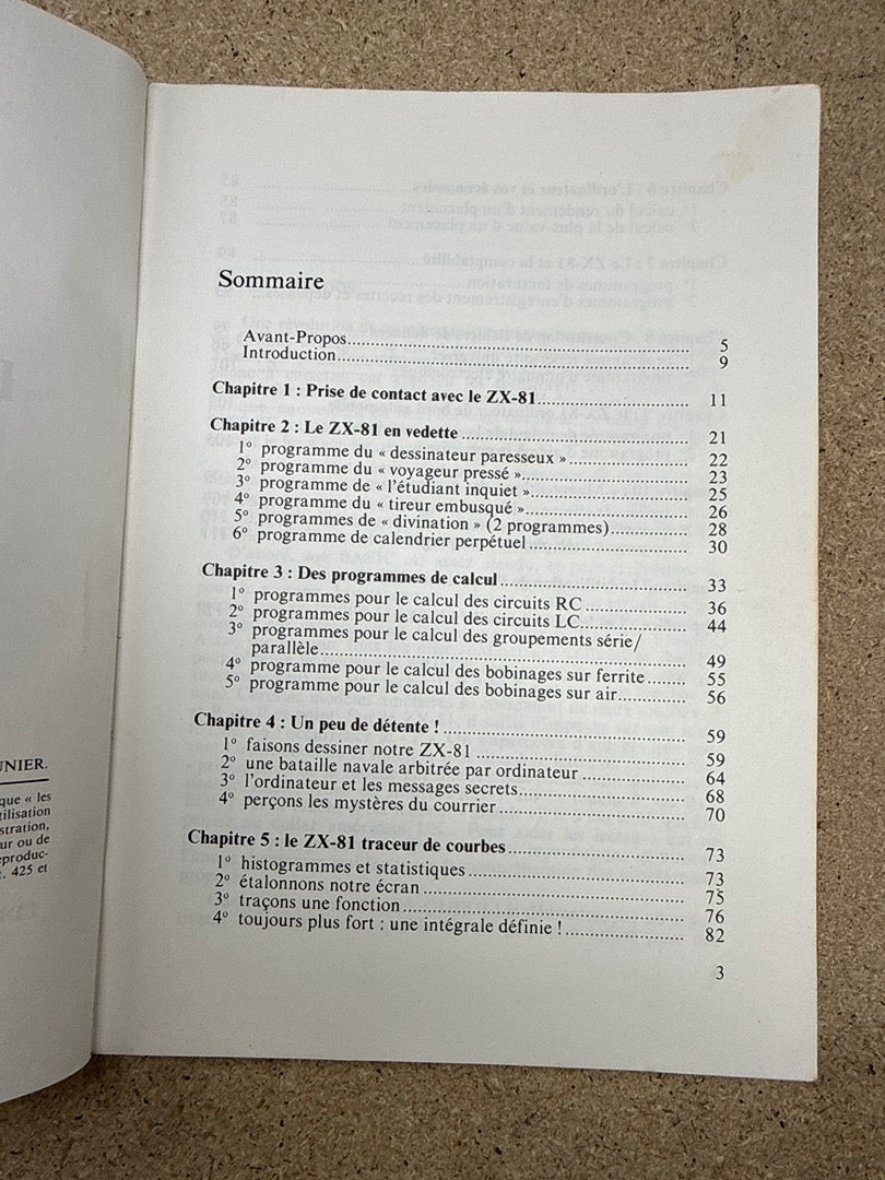 Livre - Pilotez votre Zx-81 - Informatique - Manuel technique 1982
