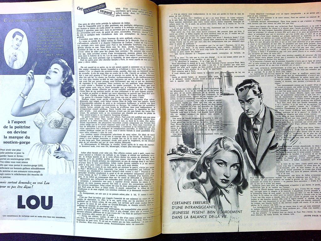 Magazine – Nous Deux N° 582 – Littérature – Roman vintage