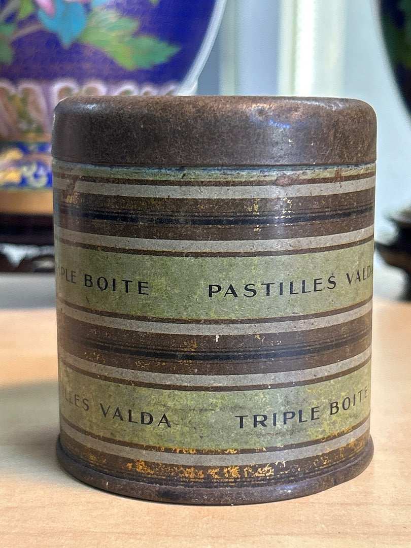 Boîte métal – Valda – Collection – Triple boîte verte
