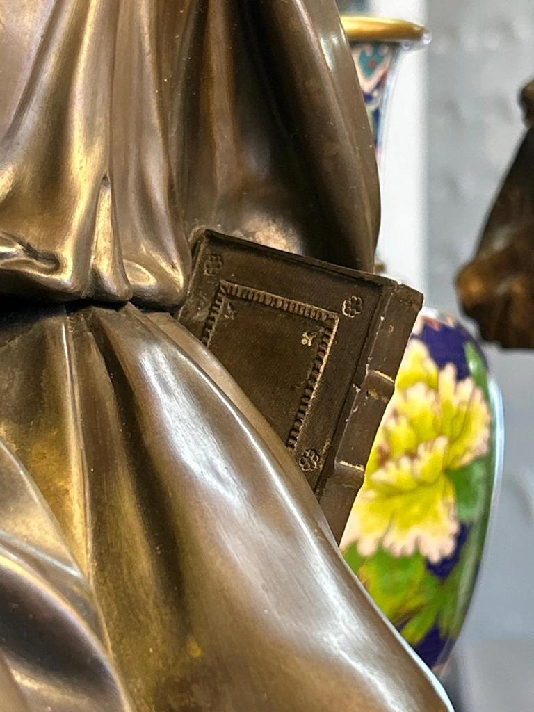 Sculpture en bronze représentant Saint Paul L'apôtre