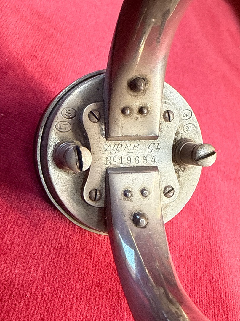 Ecouteur ancien telephone magnetique vintage