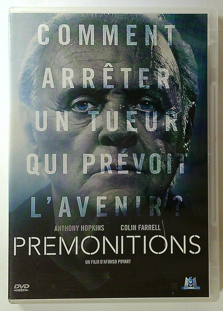 dvd Prémonitions Anthony Hopkins Colin Farrell