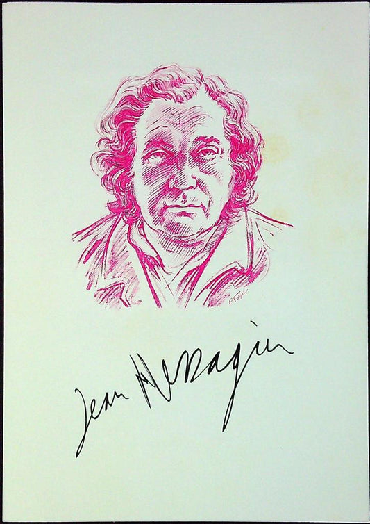 Jean Messagier Enveloppe Dépliant Timbre 1er jour Encart Fdc Yvert et Tellier