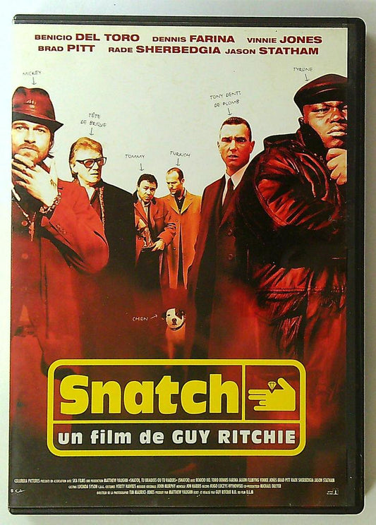 Dvd Snatch film de Guy Ritchie avec Brad Pitt