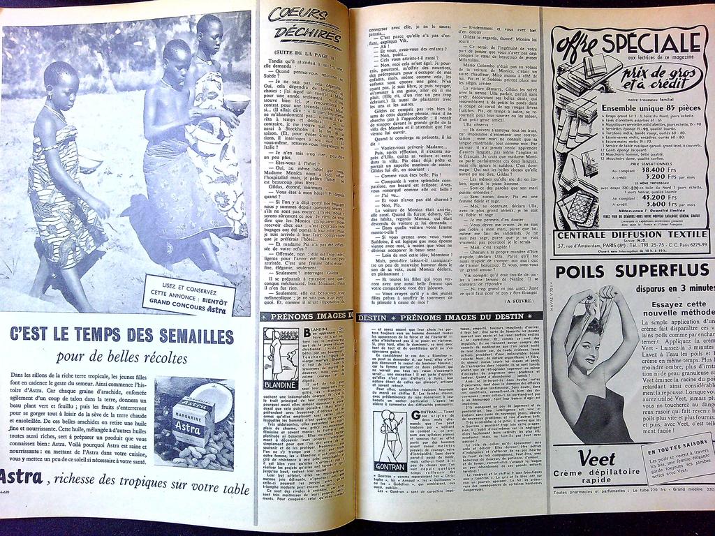 Magazine – Nous Deux N° 582 – Littérature – Roman vintage