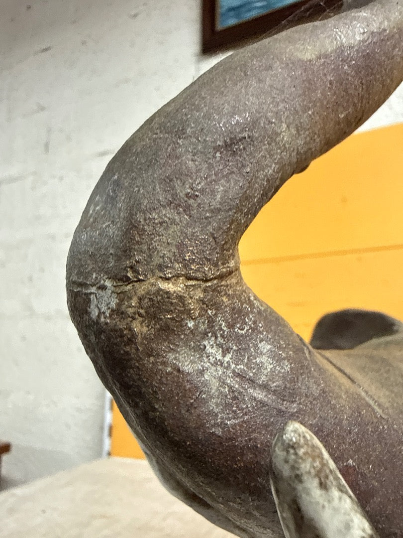 Statue éléphant – Sculpture en terre cuite
