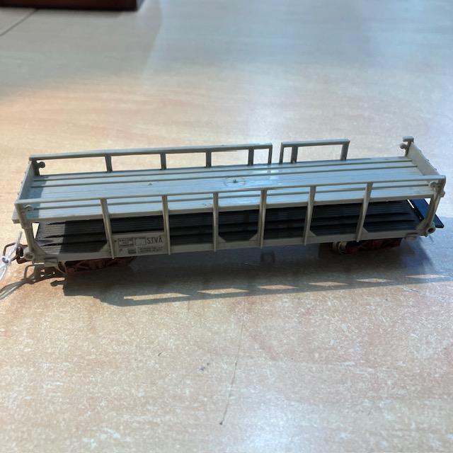 Wagon Porte Autos Jouef Marchandises, Marquage Sncf Hzf 504496 Stva