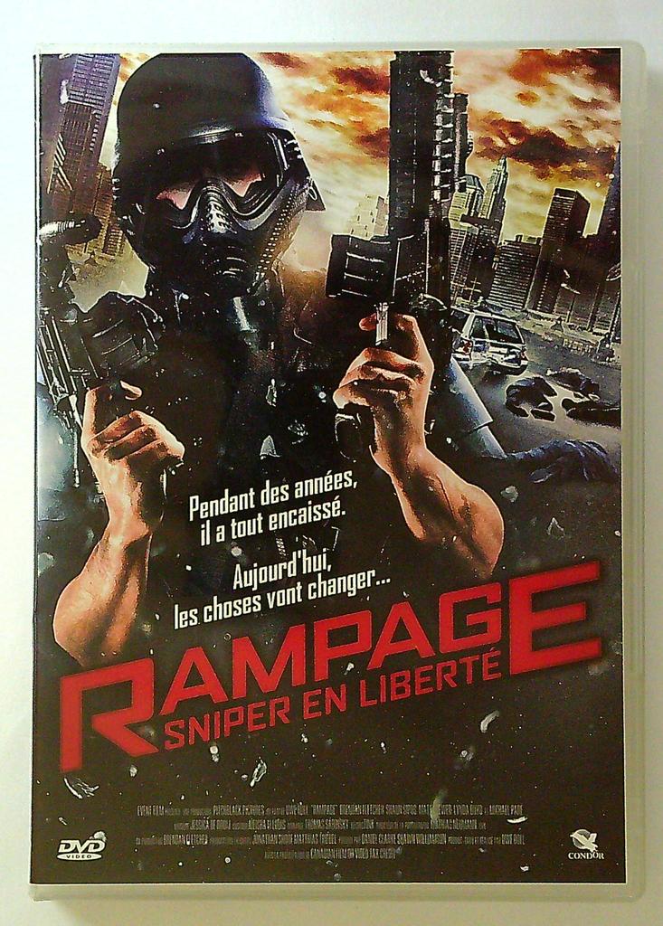 Dvd Rampage : Sniper en liberté condor Entertainment