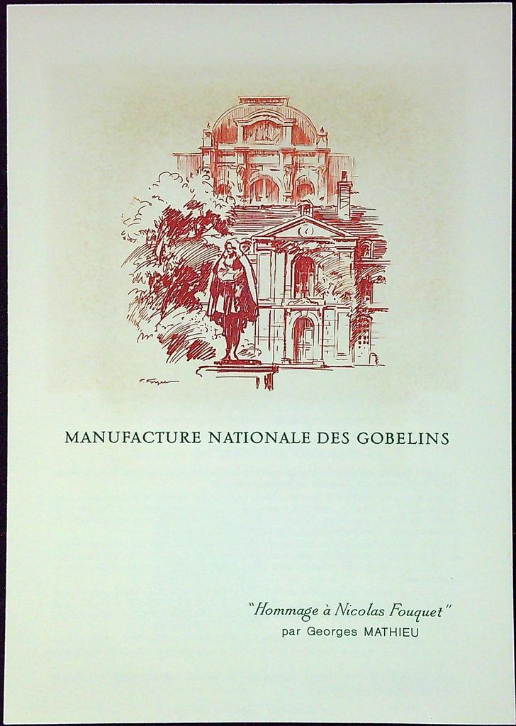 Manufacture Nationale Des Goblins Enveloppe Dépliant Timbre 1er jour Encart Fdc Yvert et Tellier