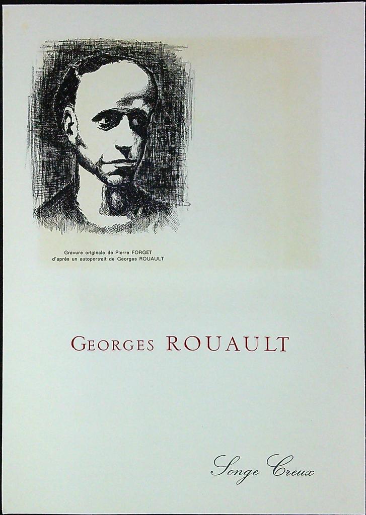 Georges Rouault Songe Creux Enveloppe Dépliant Timbre 1er jour Encart Fdc Yvert et Tellier