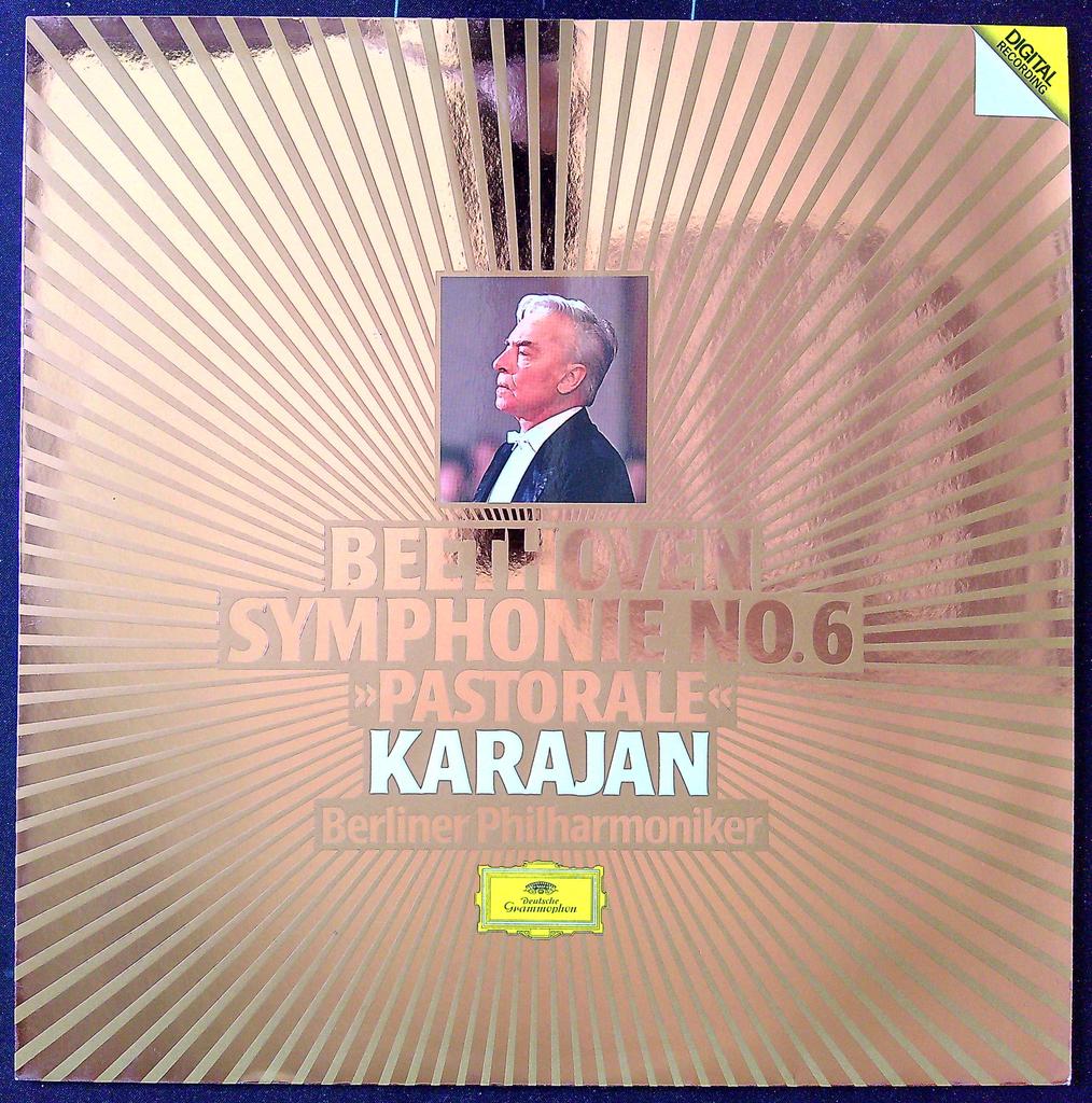 Disque vinyle – Beethoven Karajan – Musique classique – Symphonie Pastorale