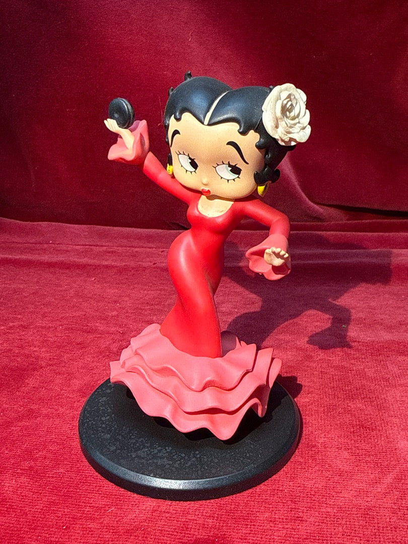 Figurine Betty Boop danseuse flamenco Fleischer Studios