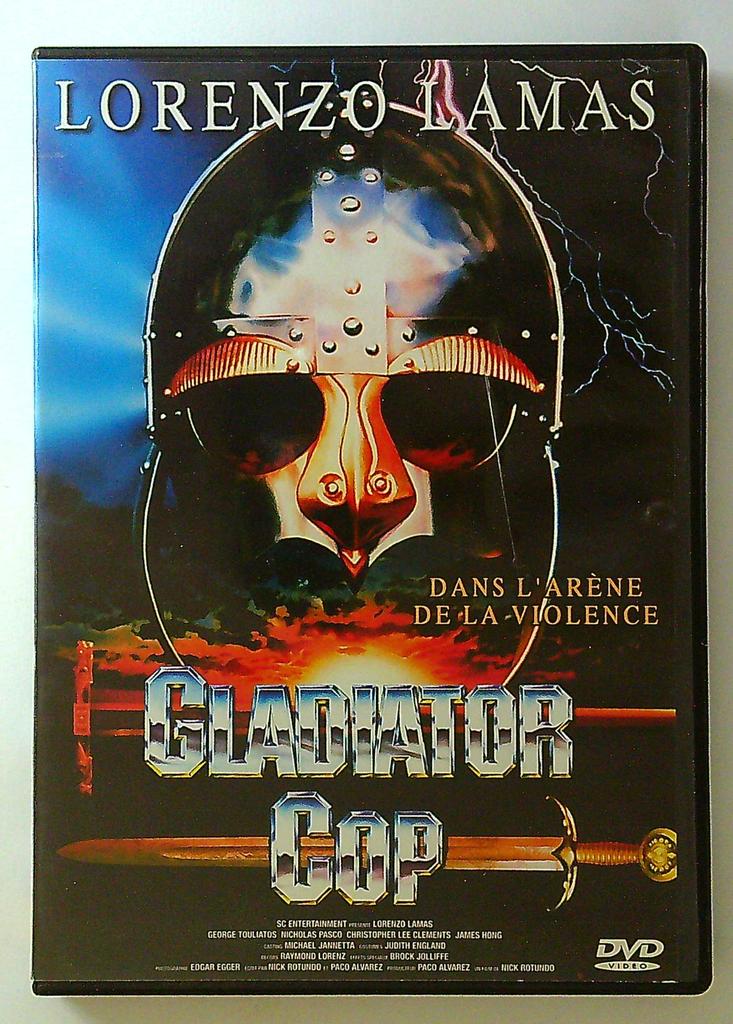 Dvd Gladiator Cop avec Lorenzo Lamas